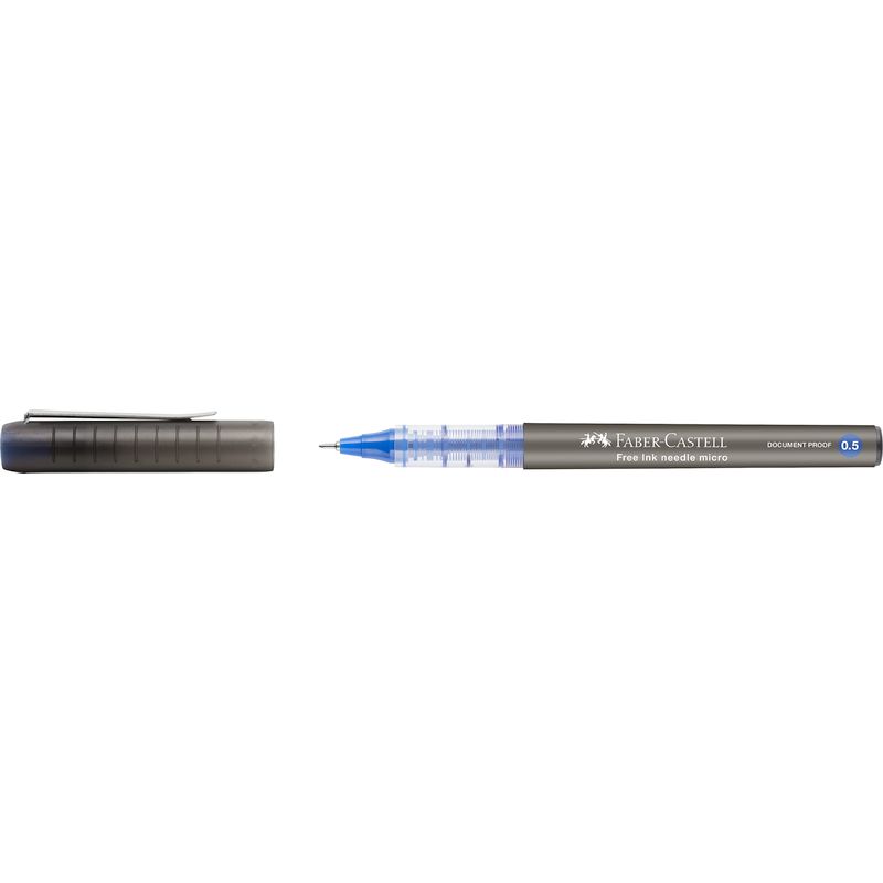 Faber-Castell roller toll 0,5mm NEEDLE kék
