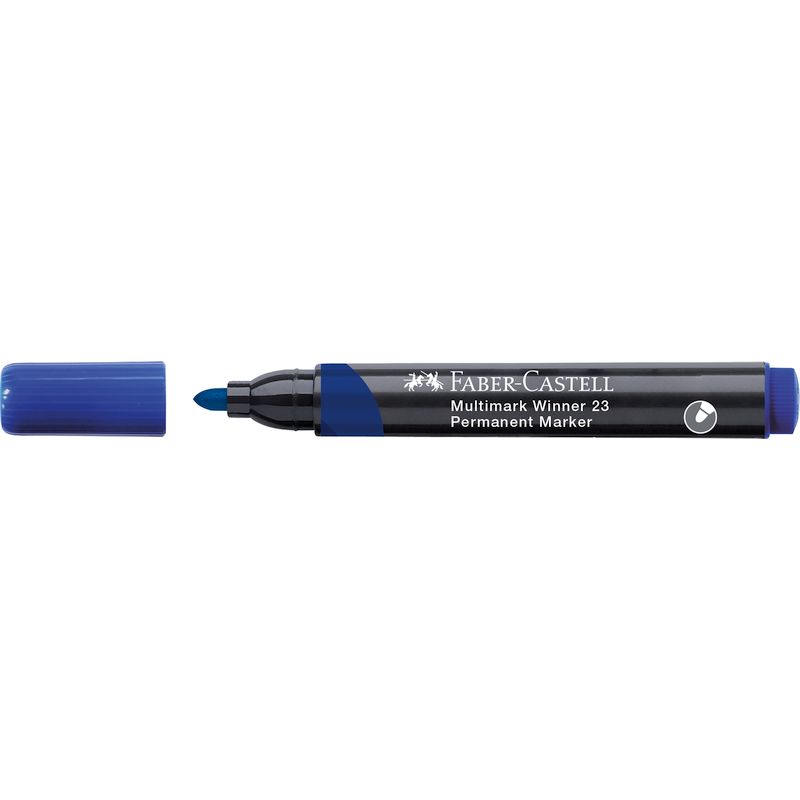 Faber-Castell alkoholos filctoll WINNER 23 kerek hegyű kék