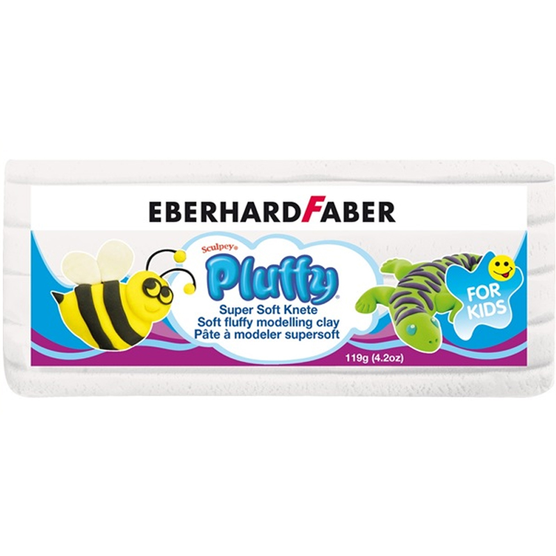 Eberhard Faber gyurma Pluffy 119gr fehér, extra puha