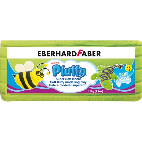 Eberhard Faber gyurma Pluffy 119gr világoszöld, extra puha