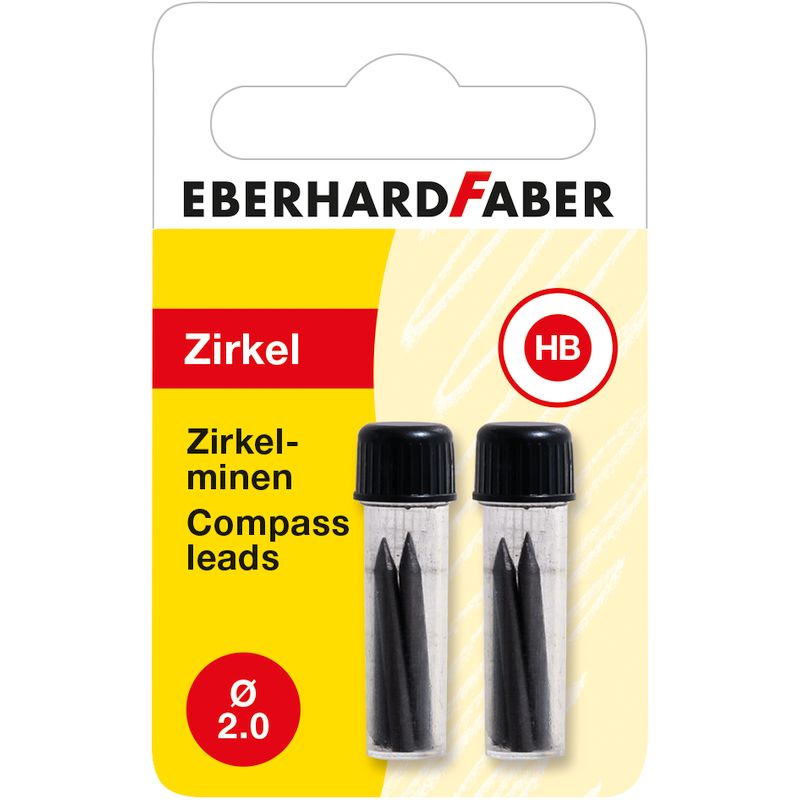 Eberhard Faber körző grafithegy készlet 2x4db-os HB bliszterben