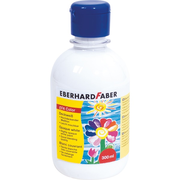 Eberhard Faber tempera fehér 300ml.