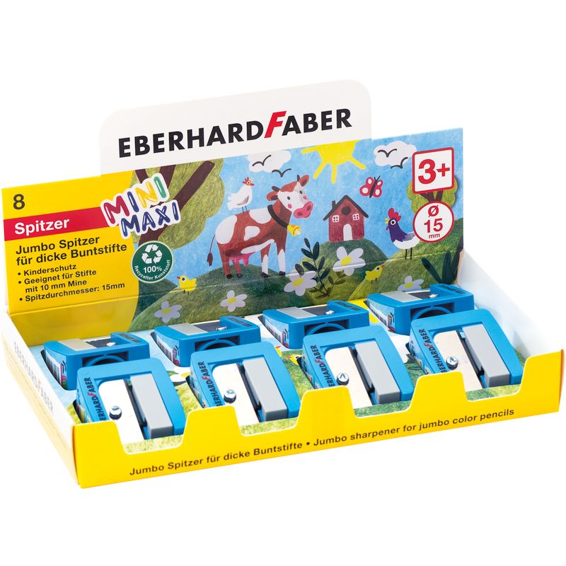 Eberhard Faber hegyező Jumbo MINIMAXI 10mm-es átmérőjű ceruzához