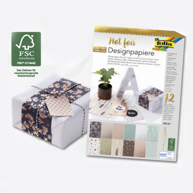 Folia Design papírtömb 