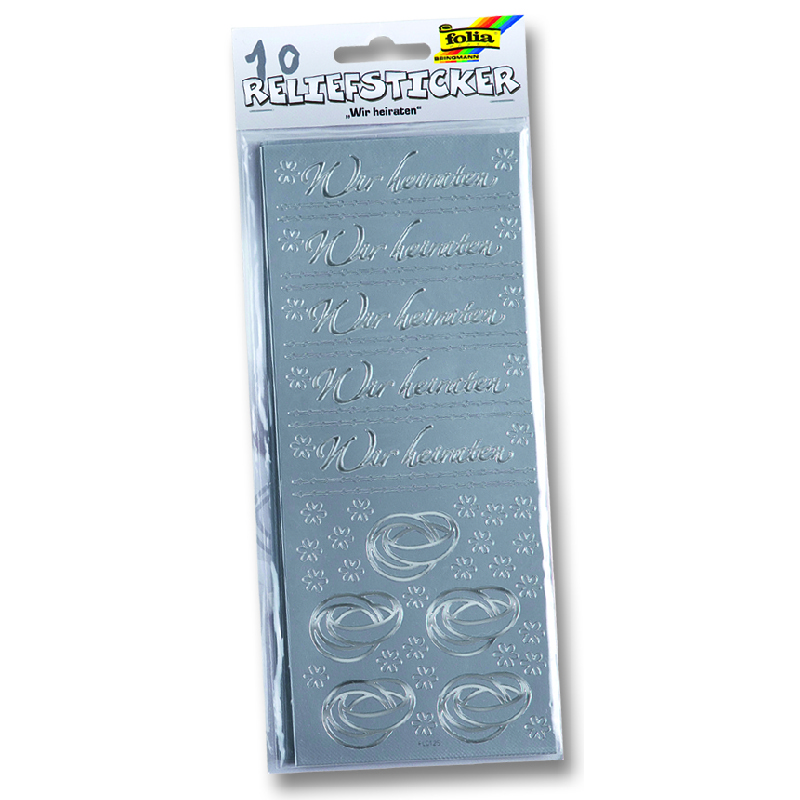 Folia matrica 10x24cm10ív ezüst