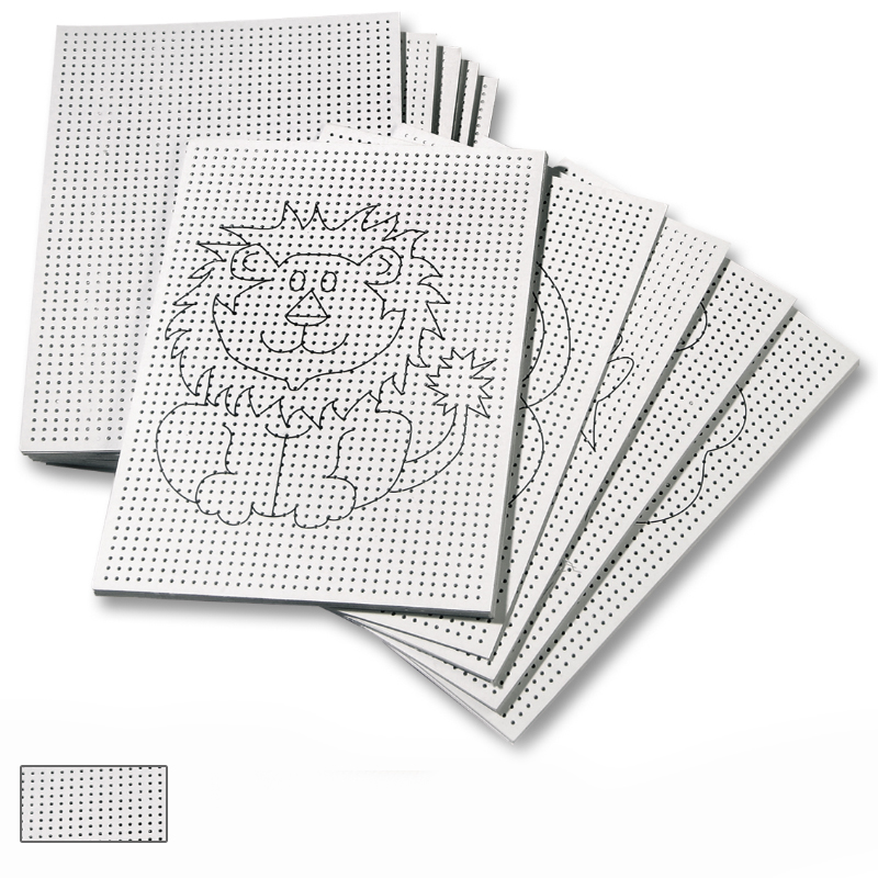Folia perforált papír 17,5x24,5cm sima 40ív