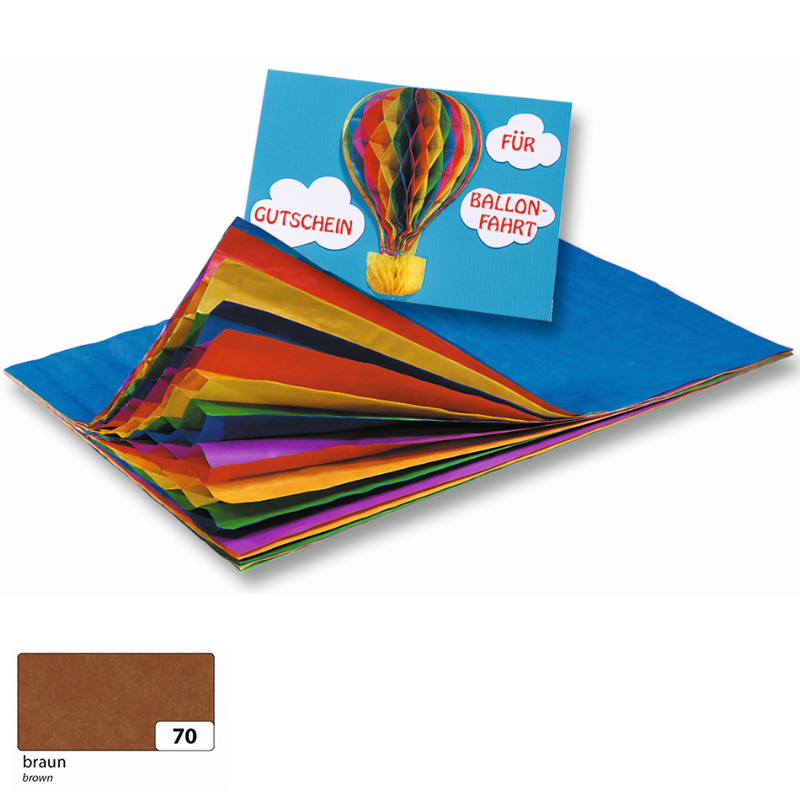 Folia méhsejt papír 33x40cm 5ív barna (30 ragasztott lap/ív)