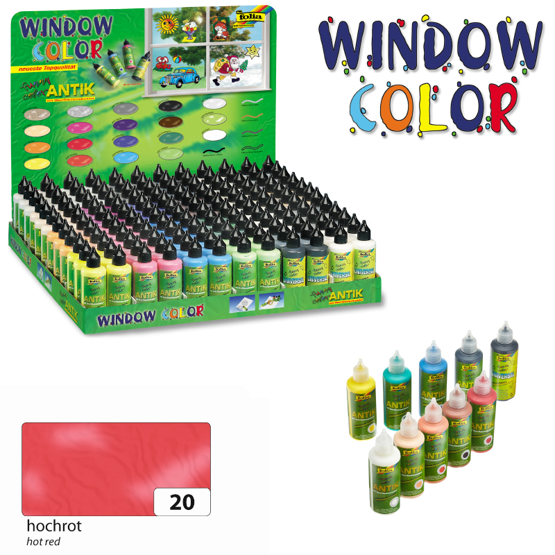 Folia ablakfesték barack 80ml Funny Color