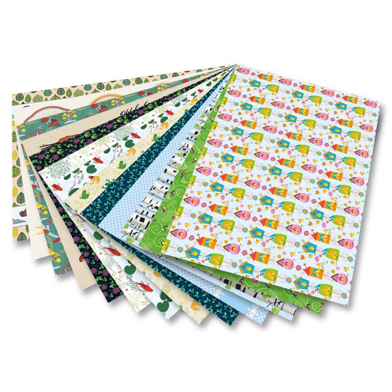 Folia dekorációs készlet 24x34cm26ív vidék szeretet