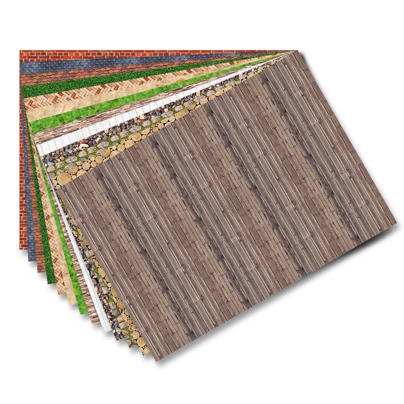 Folia dekorációs karton 50x70cm 270gr 13ív nat.struc