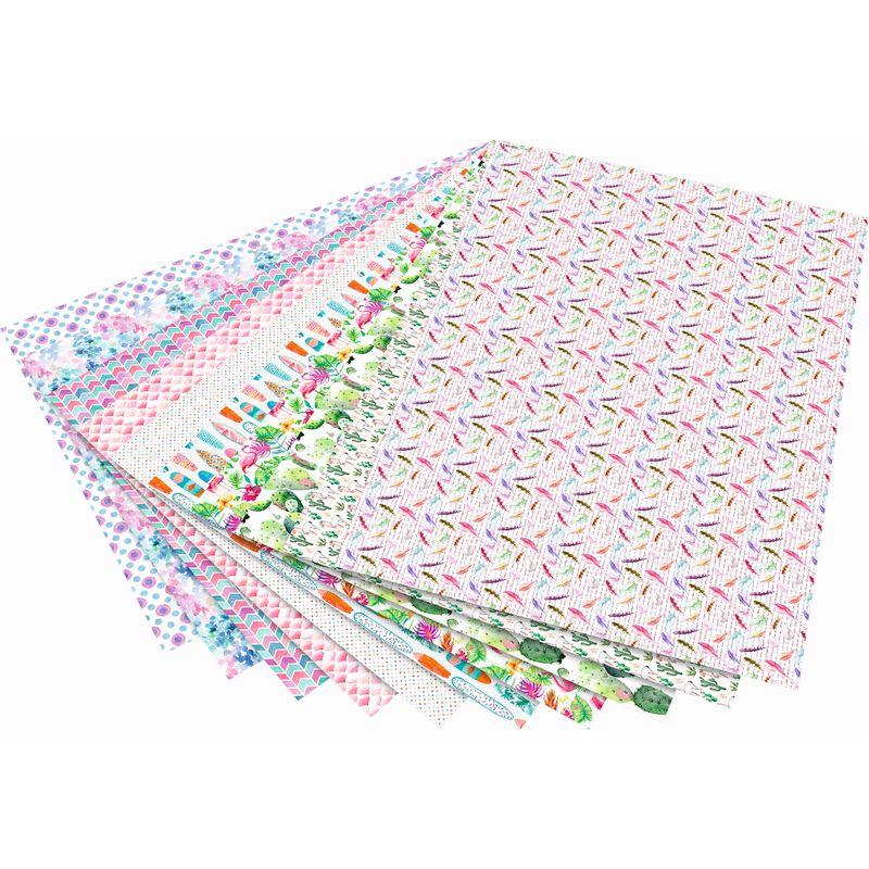 Folia dekorációs karton 50x70cm 10ív 