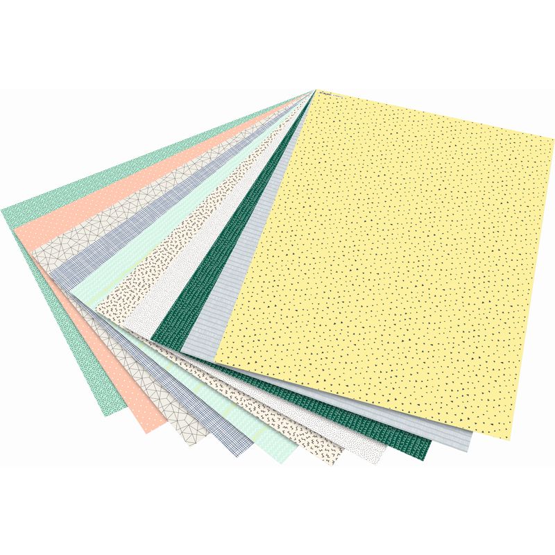 Folia dekorációs karton 50X70cm 10 ív 