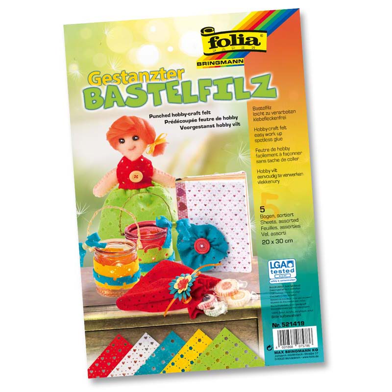 Folia filc anyag 20x30cm 5ív lyukas