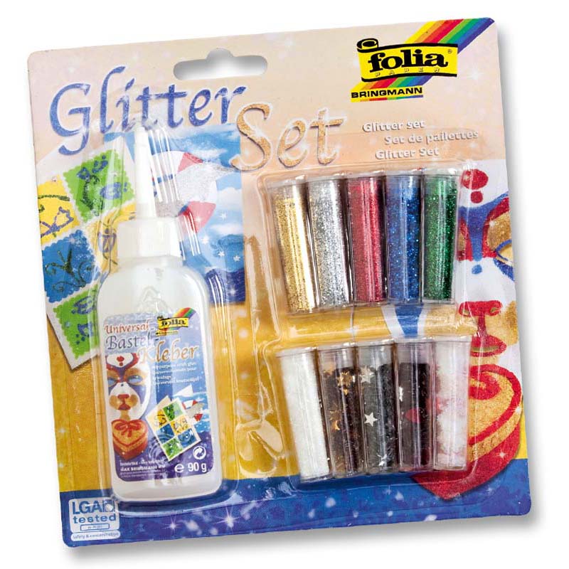 Folia csillám szett 11db