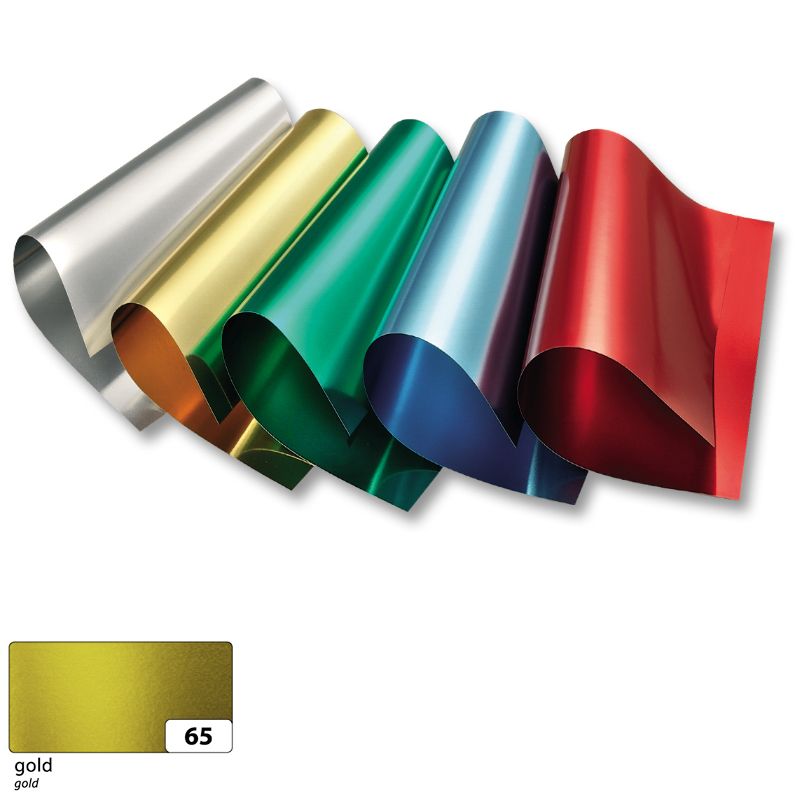 Folia fólia karton 35x50cm 10ív arany laminált