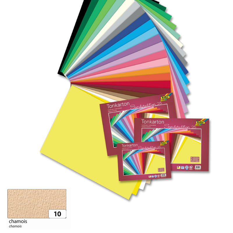 Folia fotókarton 50x70cm 220gr 10ív drapp durva