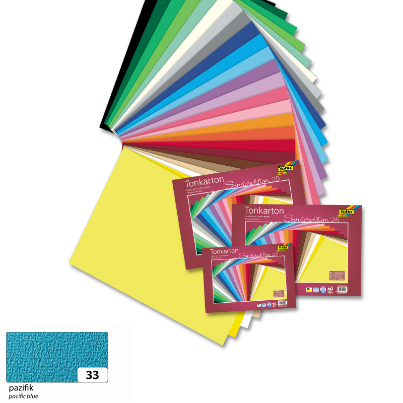 Folia fotókarton 50x70cm 220gr 10ív tengerkék durva