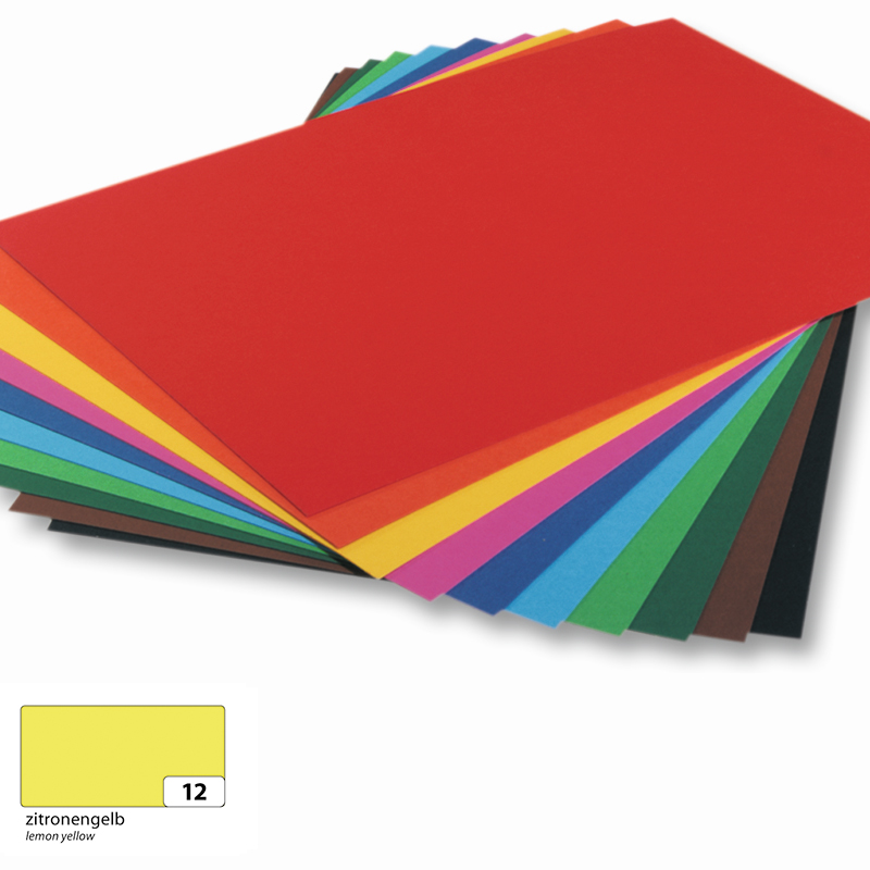 Folia dekorációs karton A3 130g 50ív sárga