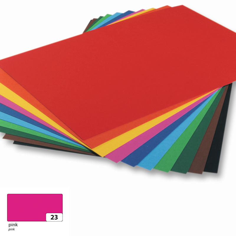 Folia dekorációs karton A3 130g 50ív rózsaszín