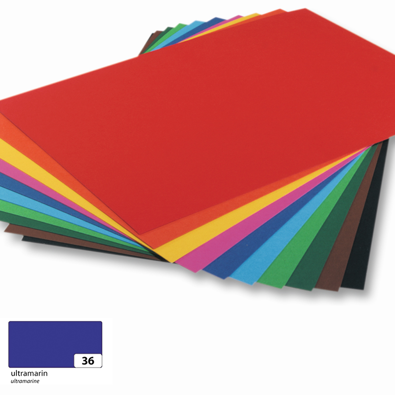Folia dekorációs karton A3 130g 50ív ultramarin