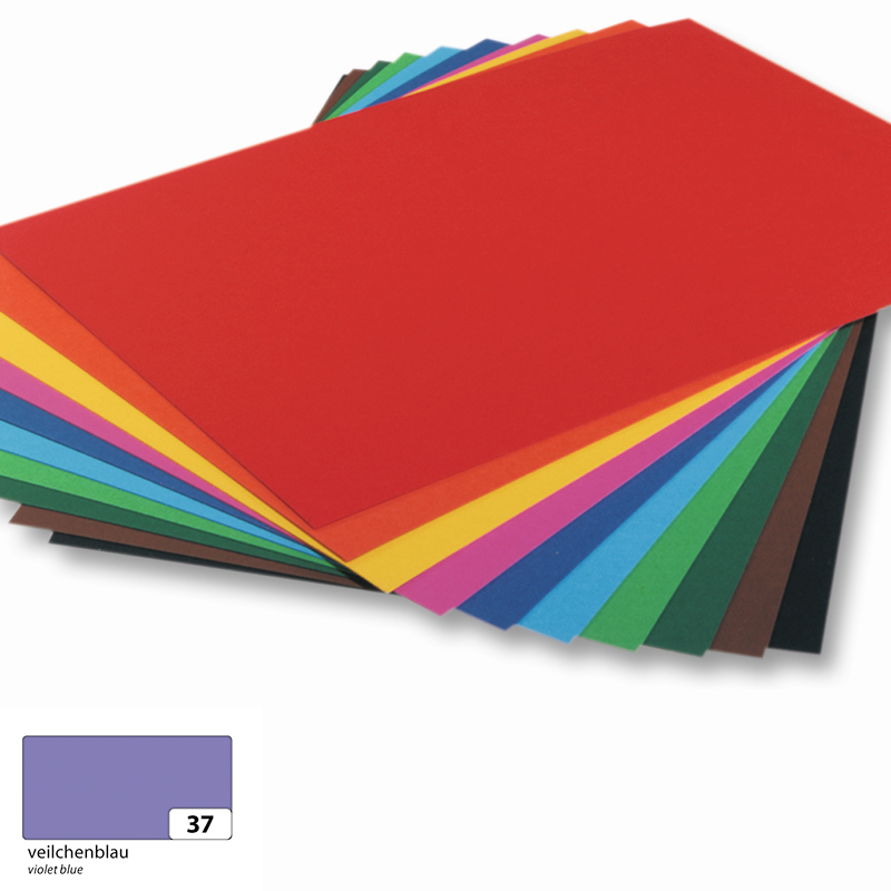 Folia dekorációs karton A3 130g 50ív lilás kék