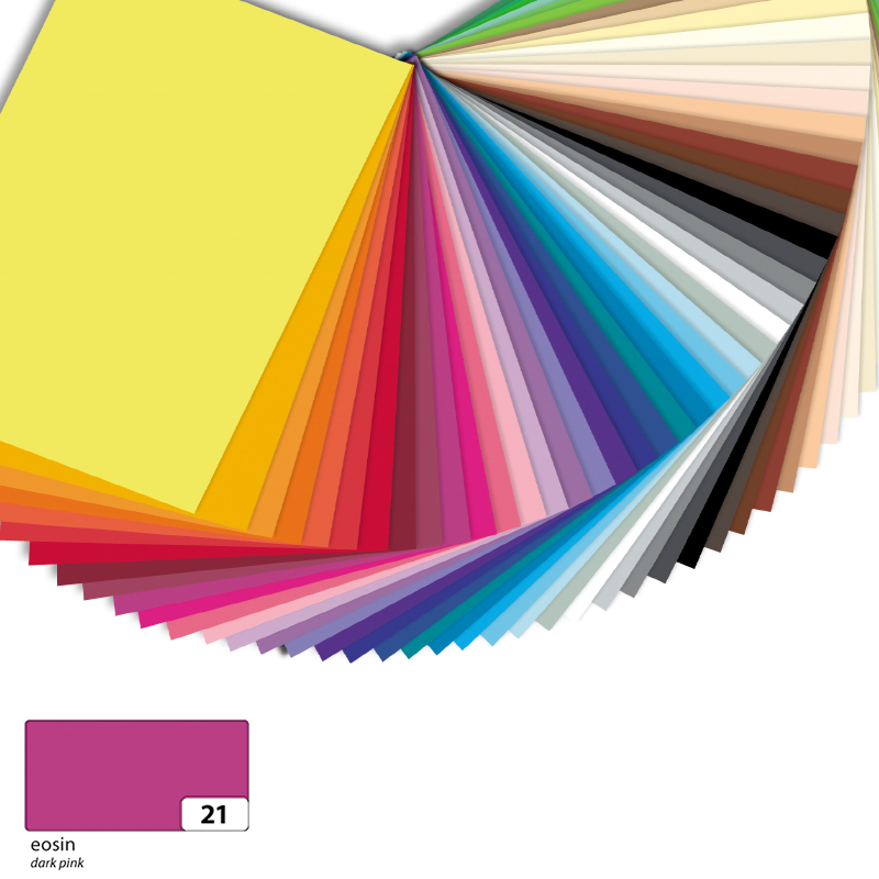 Folia dekorációs karton 50x70cm 130gr 10ív sötét rózsaszín