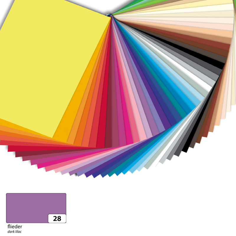 Folia dekorációs karton 50x70cm 130gr 10ív sötét lila