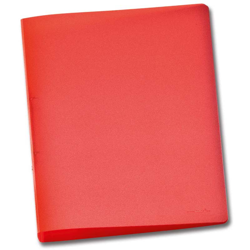 Folia gyűrűs könyv A4 15mm 2 gyűrű pp piros