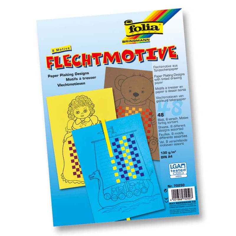 Folia fűzőpapír A4 48 ív 8 különféle motívum