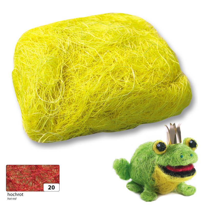 Folia sisal gyapjú 50gr piros