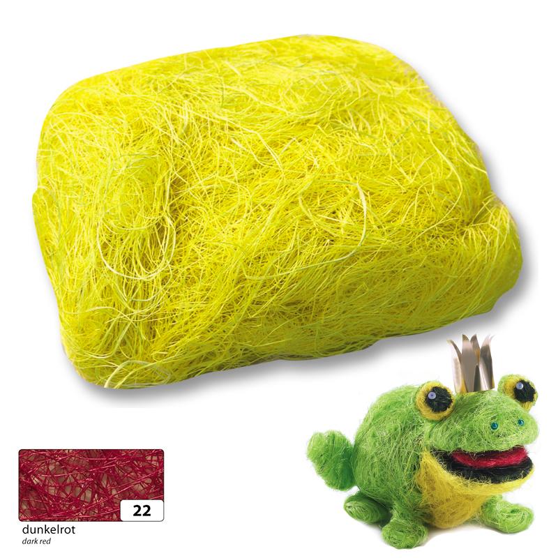 Folia sisal gyapjú 50gr sötét piros
