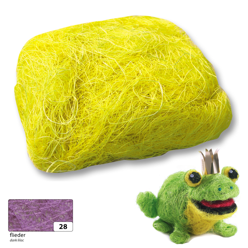 Folia sisal gyapjú 50gr orgonalila