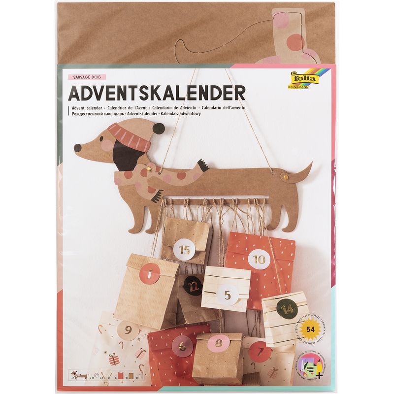 Folia adventi naptár készítő szett 54 részes 
