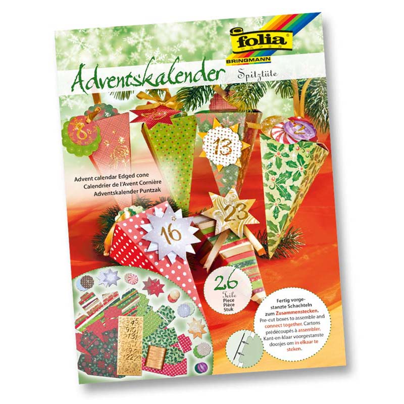 Folia adventi naptár készítő szett 26 részes 