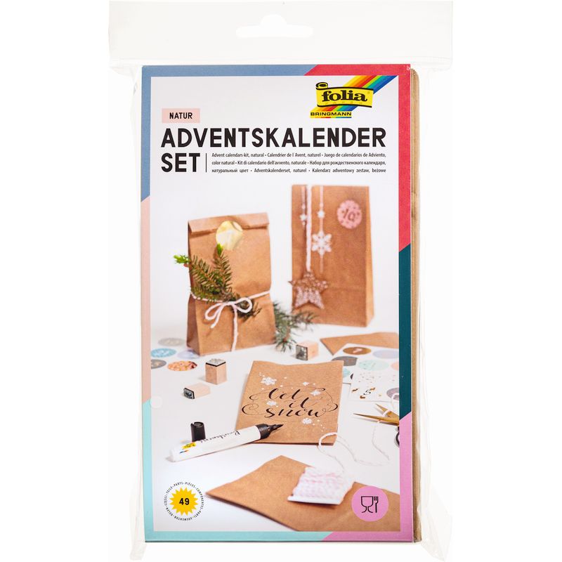 F-ADVENTI NAPTÁR KÉSZÍTŐ SZETT 49 RÉSZES 