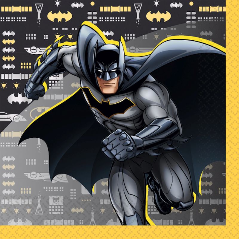 Amscan szalvéta 33x33cm 16db-os BATMAN